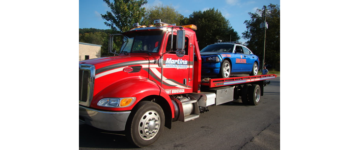 Towing service for cars and trucks, light and medium duty